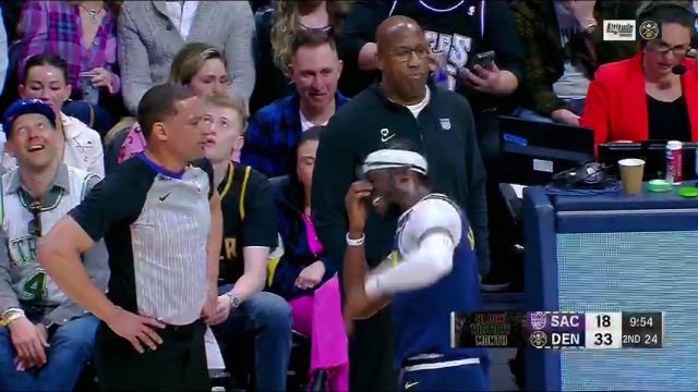 国王vs掘金第2节英文原声回放