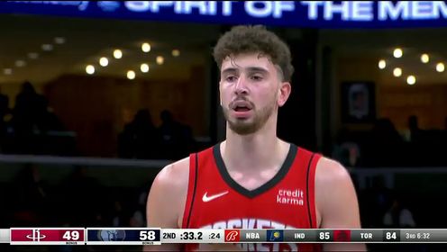 《NBA全场集锦》NBA常规赛：火箭vs灰熊第2节英文原声回放