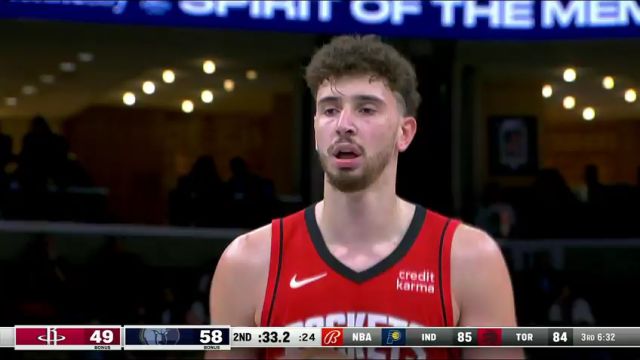 NBA常规赛：火箭vs灰熊第2节英文原声回放