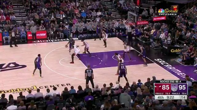 公牛vs国王第4节英文原声回放