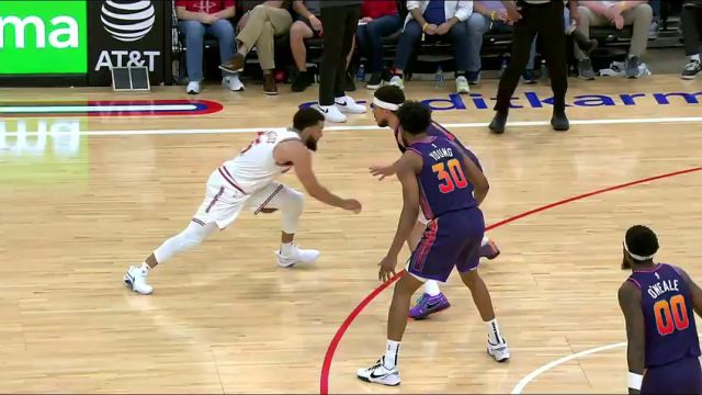 NBA常规赛：太阳vs火箭第3节中文解说回放