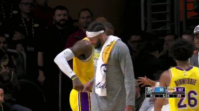 雷霆vs湖人第4节中文解说回放