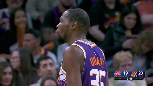 NBA常规赛：活塞vs太阳第1节中文解说回放