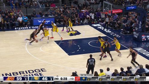 《TOP时刻》27日NBA最佳镜头 托平快下反击大秀胯下风车暴扣