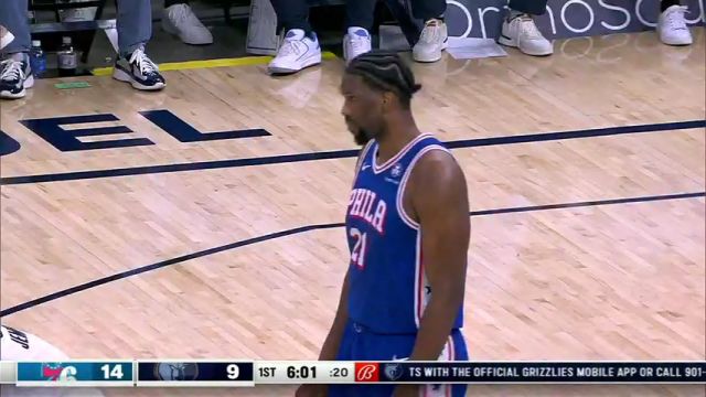 NBA常规赛：费城vs灰熊第1节英文原声回放