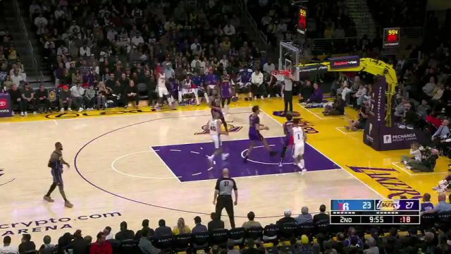 丁威迪刚送大帽阻止成功 不料希尔德再抓机会三分命中