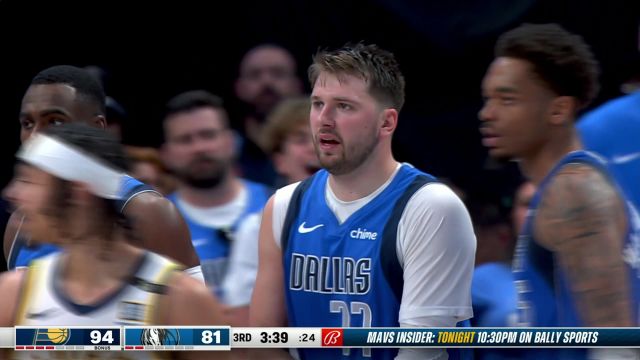 进攻端机智操作 东契奇挂人出手打进抛投2+1