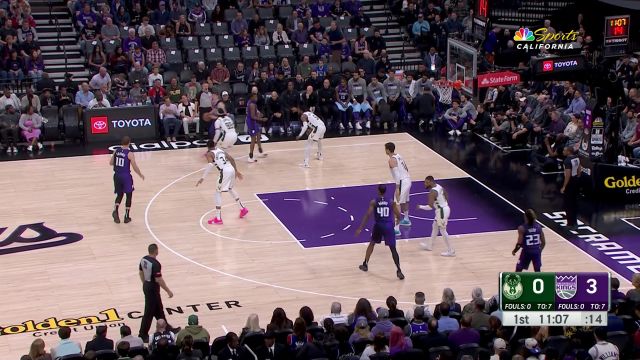 开局就发力！ 国王开场打出一波11-2超级进攻波