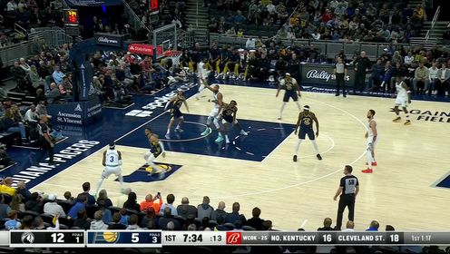 《NBA全场集锦》禁区如鱼得水！戈贝尔伺机等待空切上篮一气呵成