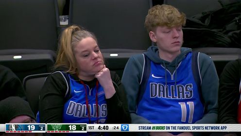 《密尔沃基雄鹿》【回放】NBA常规赛：独行侠vs雄鹿英文原声全场回放