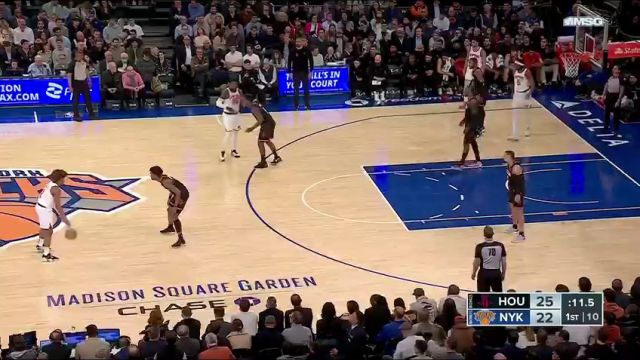 火箭vs尼克斯第1节中文解说回放