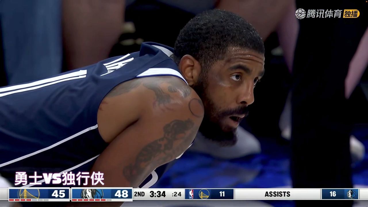 真球场艺术家!欧文穿花绕蝶躲过多人防守 极限妙传加福德得分