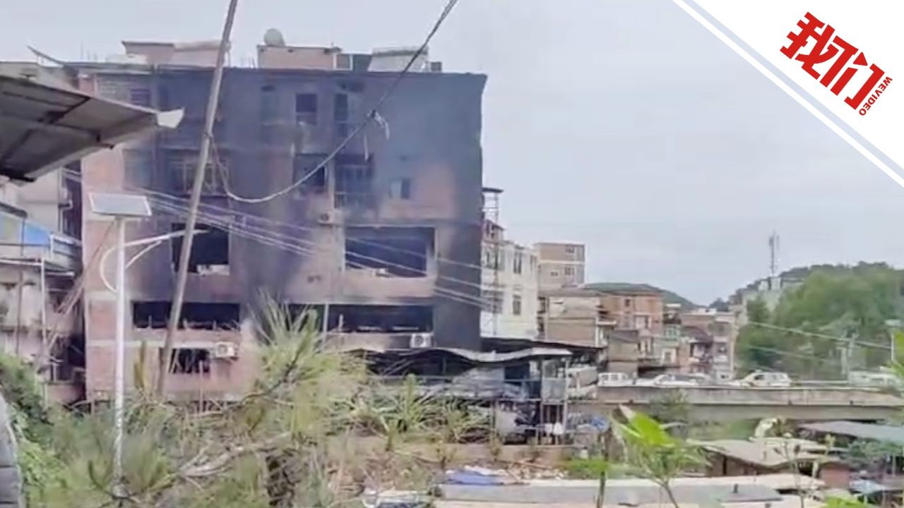 广西梧州苍梧县一店面发生火灾致5人遇难 具体情况正