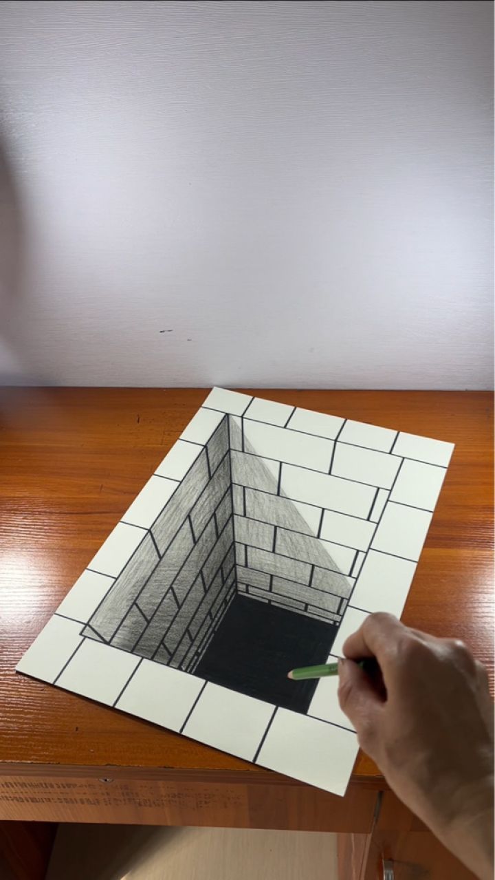 教你画简单立体画