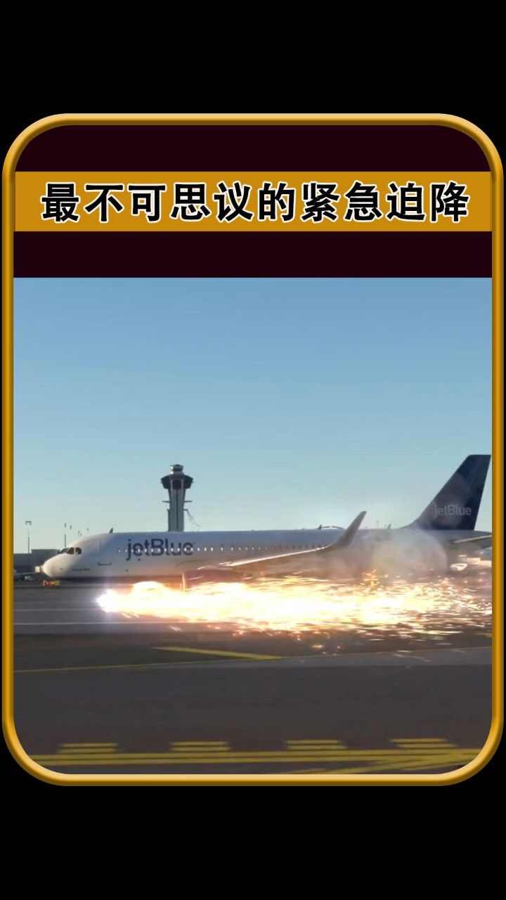 最不可思议的飞机迫降,所有乘客目睹了迫降的全过程