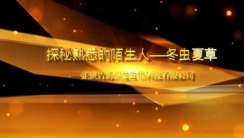 洲龙堂品牌：CCTV7央视青海洲龙冬虫草精华含片访谈