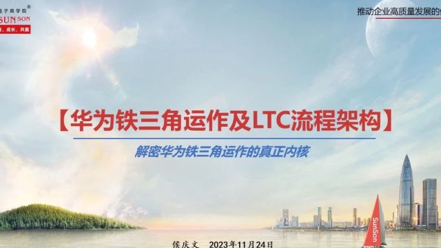 旭子商学院2023年度回顾 / 华为标杆管理研究工作坊挂牌成立暨2024\