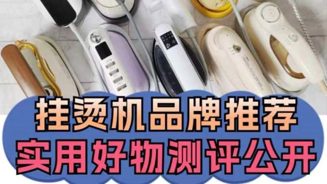 挂烫机品牌推荐:公认精品测评大揭秘