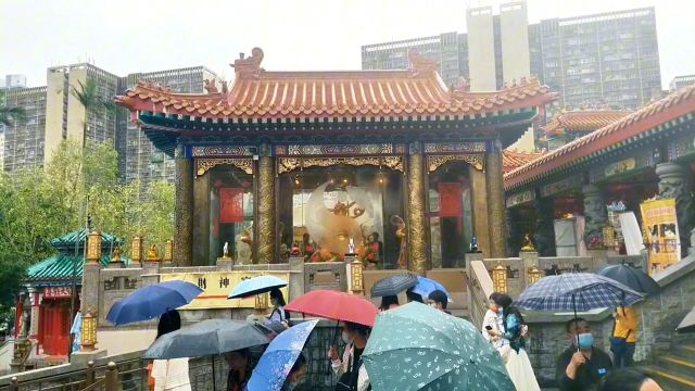 又名黄大仙祠、啬色园,主祭东晋道教仙人黄初平.黄大仙庙(二)