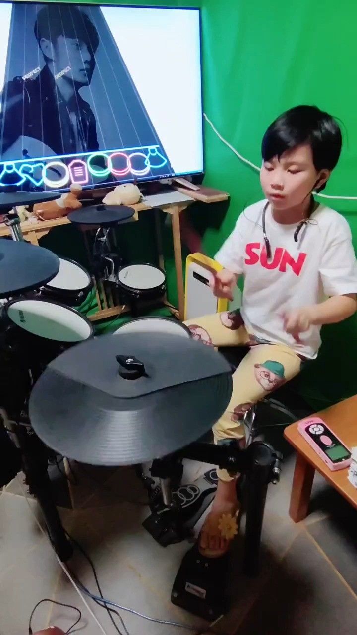 动物世界主题曲 #乐器电子鼓 #帅气架子鼓 #架子鼓小鼓手