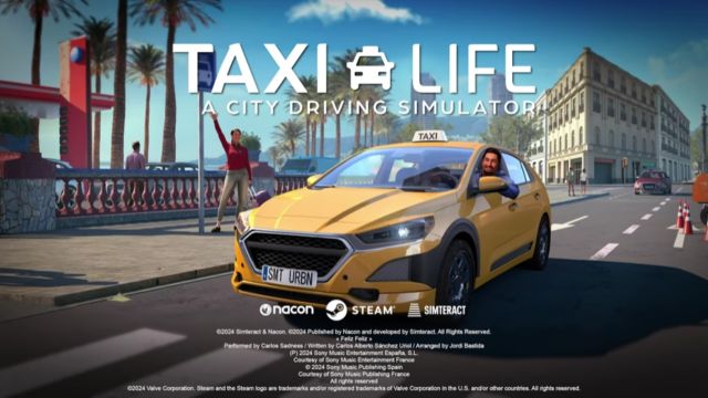 《出租生涯:模拟城市驾驶/Taxi Life: A City Driving Simulator》游戏宣传视频