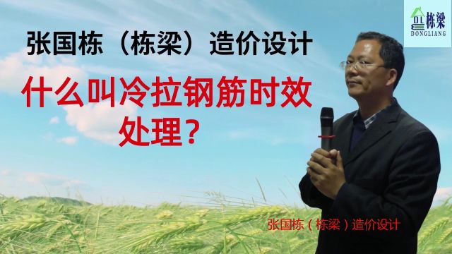 张国栋(栋梁)造价设计:什么叫冷拉钢筋时效处理?