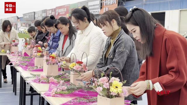 玉林市建材市场“女神节”活动温暖来袭