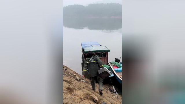 阿欢的鱼网很久未碰见鱼群,今天刚好砸中鱼窝,看看收获了多少