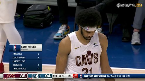 《NBA全场集锦》【回放】骑士vs森林狼中文解说全场回放
