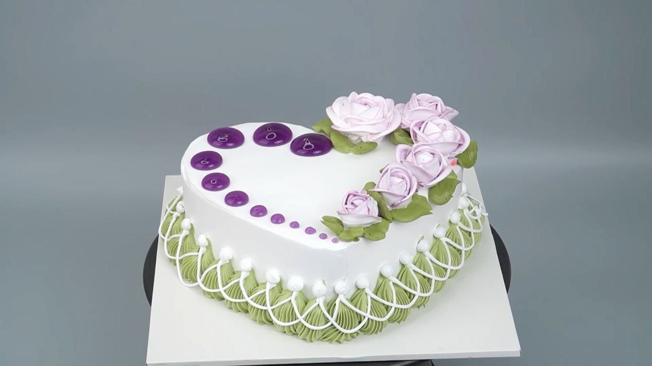 甜蜜爱心蛋糕装饰创意