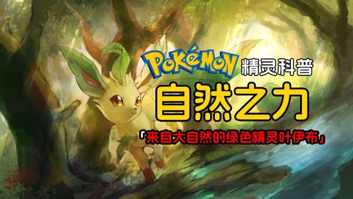 来自大自然的绿色精灵,回顾动画里的叶伊布_高清1080P在线观看平台_腾讯视频