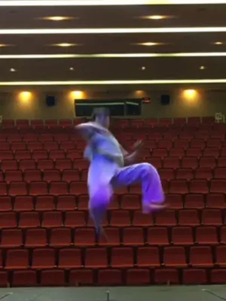 梨花哪有踢腿香#540后旋