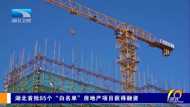 湖北首批85个“白名单”房地产项目获得融资