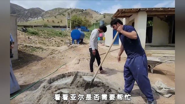 阿布开启了自己的,建造之旅