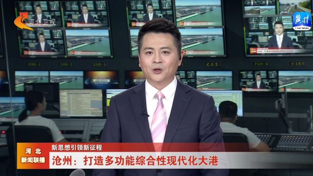 【新思想引领新征程】沧州:打造多功能综合性现代化大港