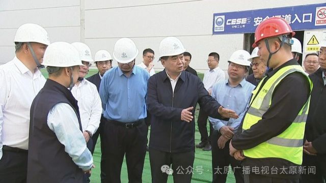 张新伟调研督导重点项目建设工作