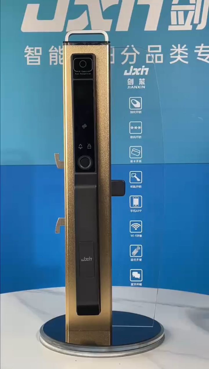 断桥铝全自动指纹锁 z6 设置视频