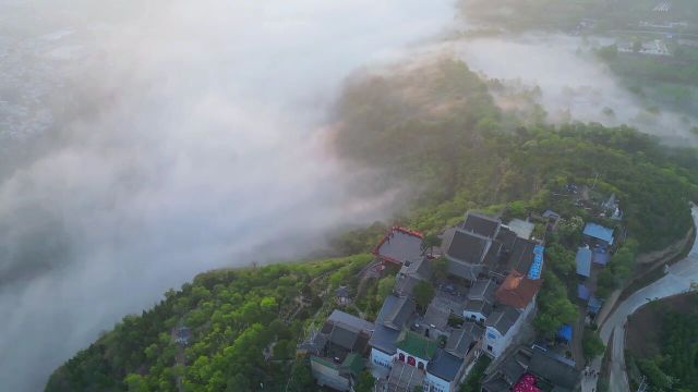 来天门山顶,邂逅最美云海,送给每次都错过的你!#甘谷在线#走进甘谷#甘谷文旅