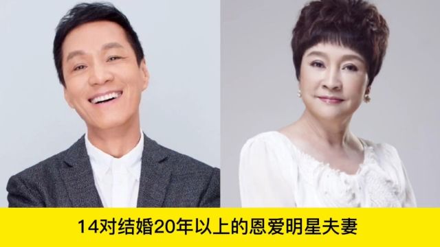 14对结婚20年以上的恩爱明星夫妻