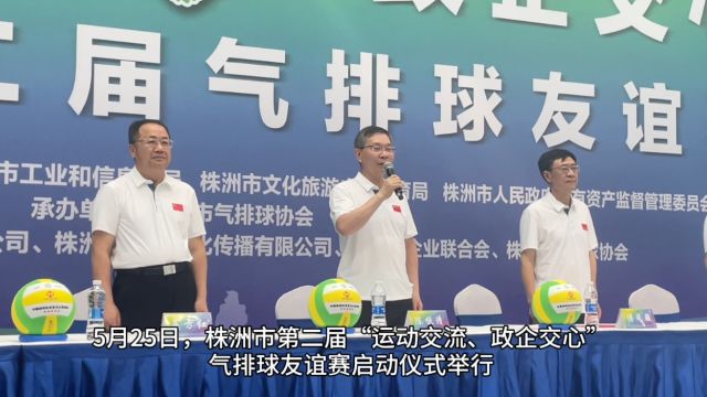 视频丨株洲这场气排球赛让政商关系“亲清与共”