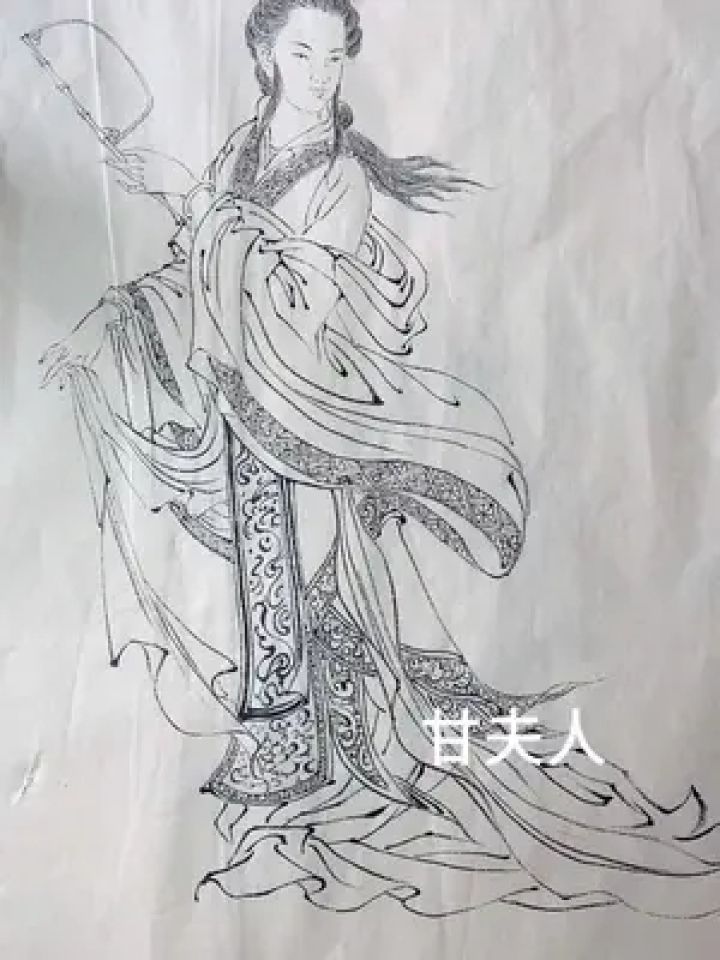 甘夫人——三国时期著名美女之一.刘备夫人.蜀汉后主刘禅的生母.
