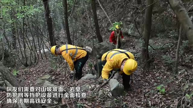 发现最美铁路|高铁“巡山队”披荆斩棘护通途