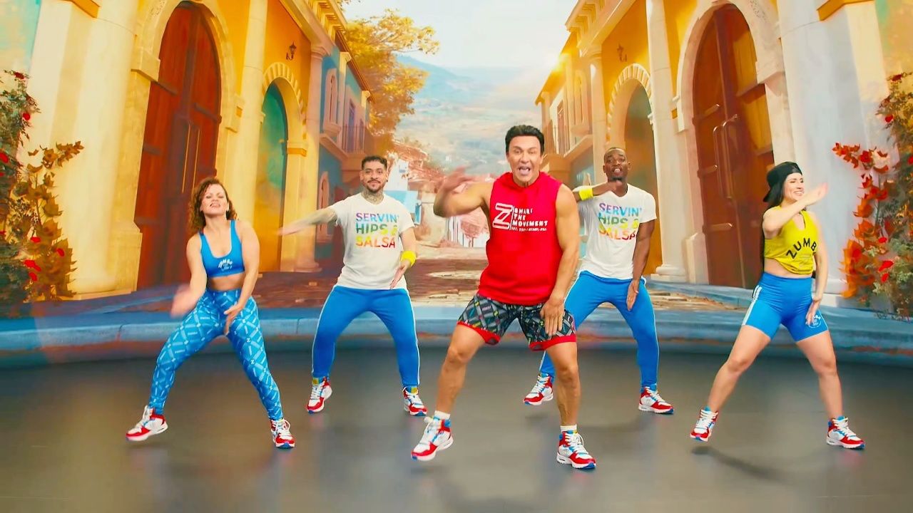 zumba尊巴111南美尊巴热舞有氧健身操舞蹈