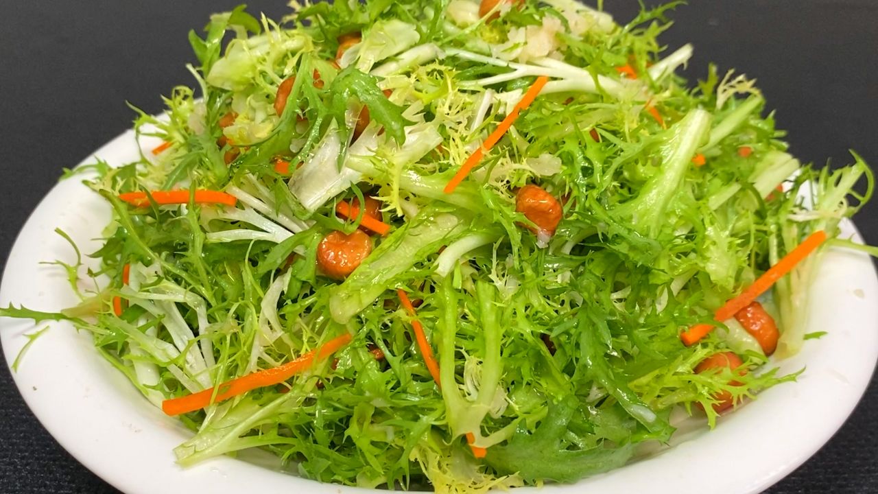 夏天没有胃口,就试试这道凉拌苦菊, 清脆爽口,开胃又解腻