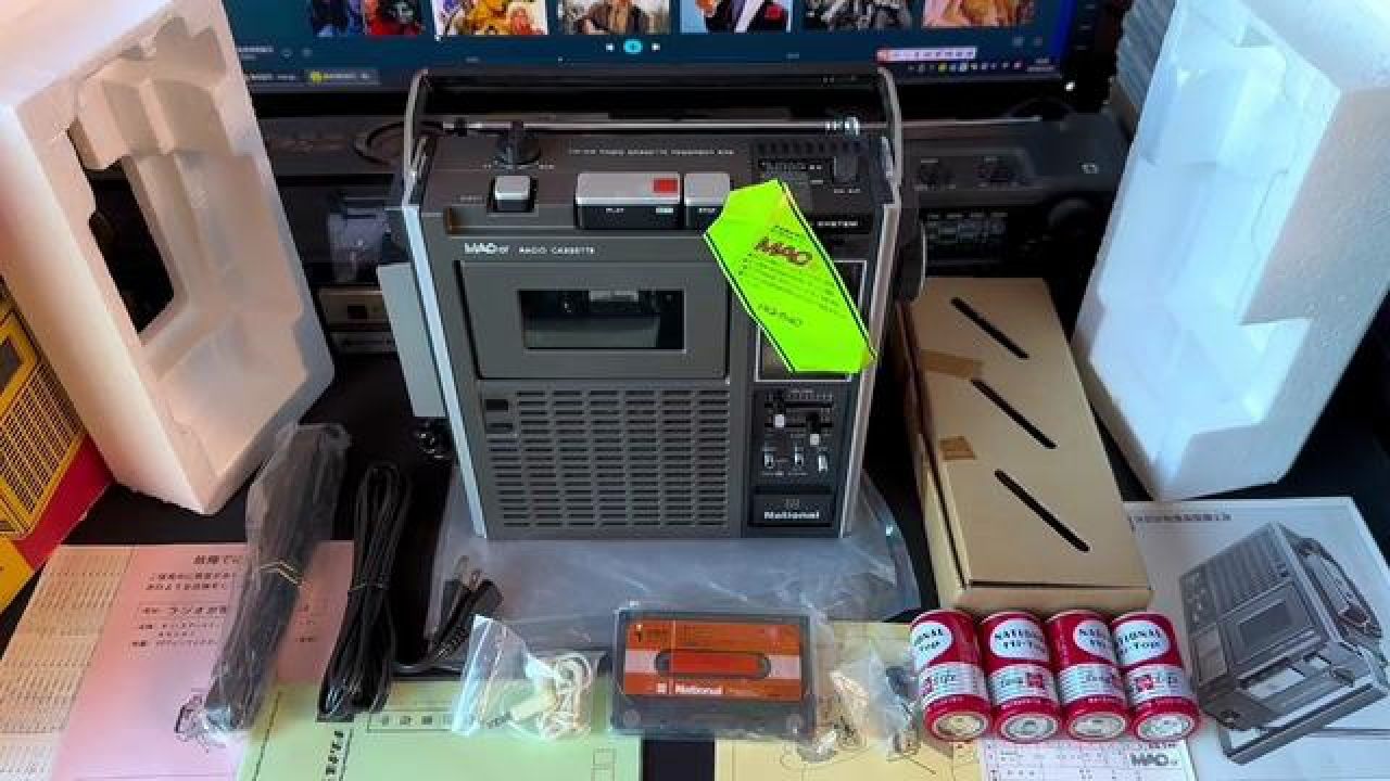 分享当年的经典播放,松下mac-gt rq540磁带录音机!