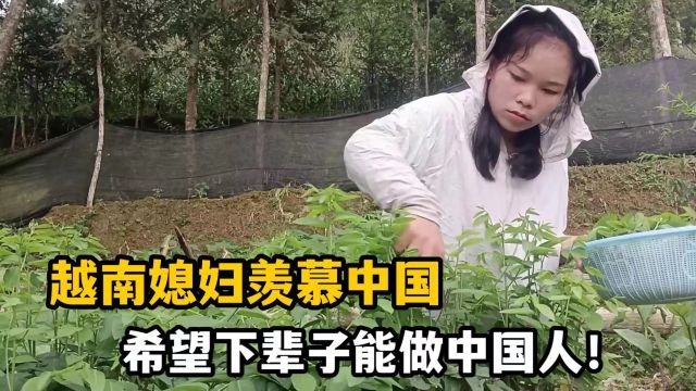 听说来中国打工工资高,越南媳妇羡慕坏了:下辈子我想做中国人!