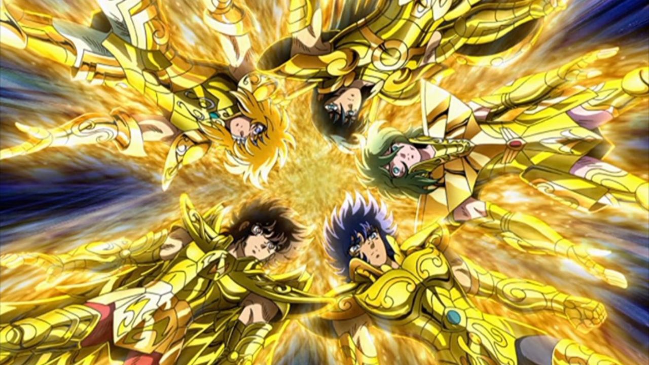 达拿都斯吊打五小强 黄金圣衣到达极乐净土