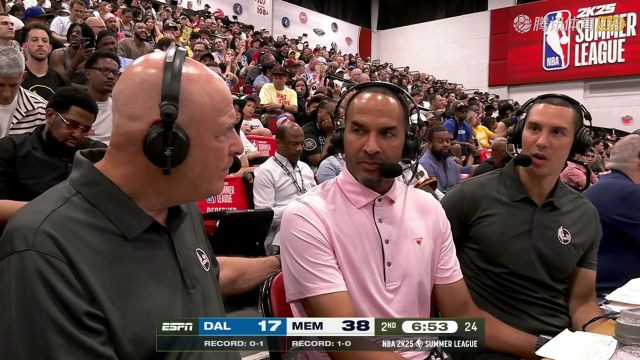 2024/25赛季NBA夏季联赛：独行侠 VS 灰熊 全场回放