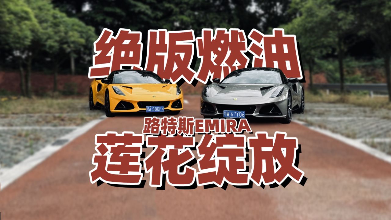 绝版老旧燃油车 让莲花绽放吧!路特斯emira双动力试驾