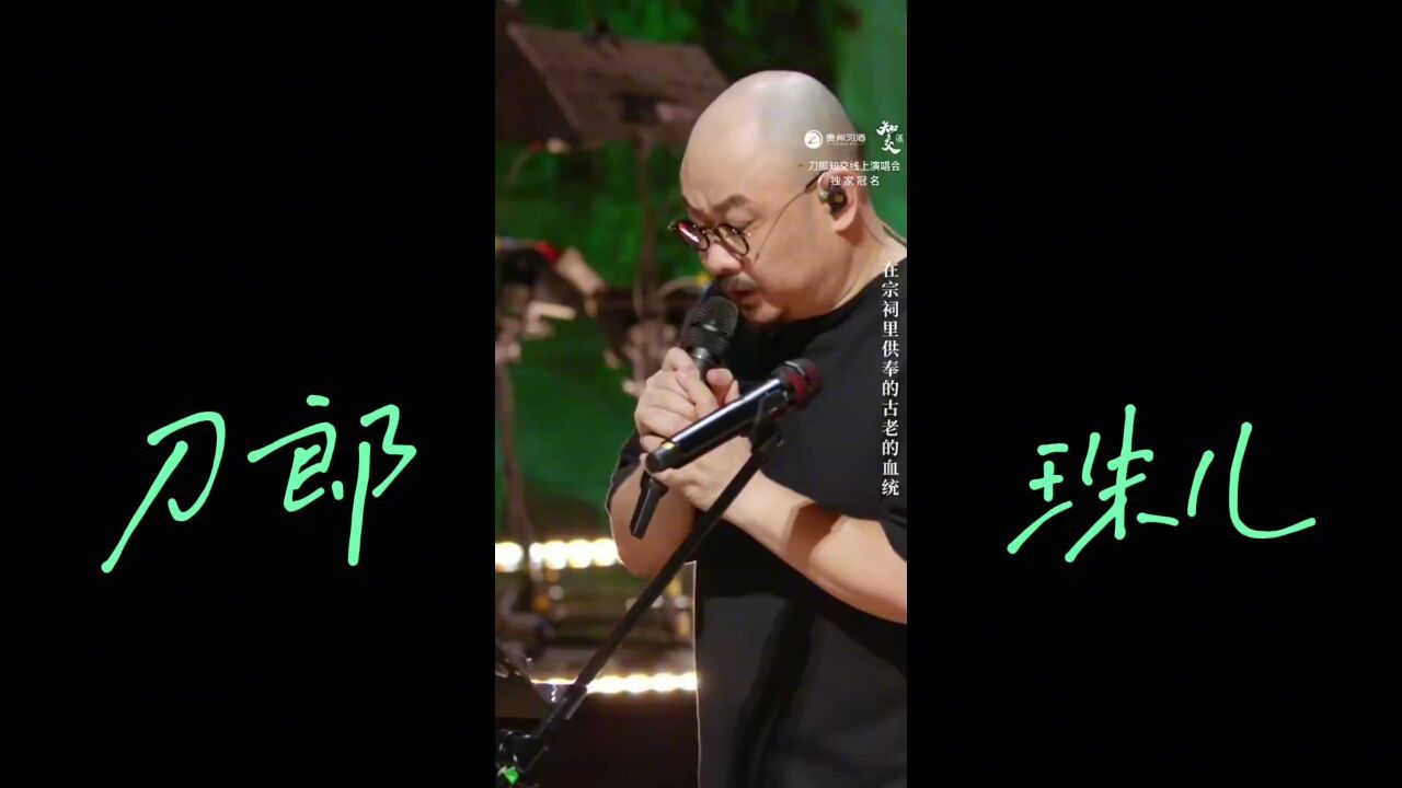 刀郎线上演唱会:珠儿_高清1080P在线观看平台_腾讯视频